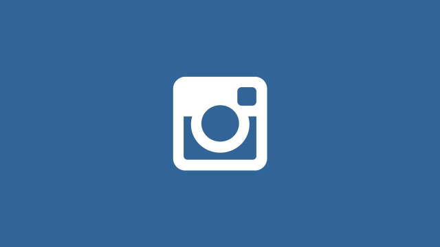 Blue background white square white free wallpaper - medium preview image