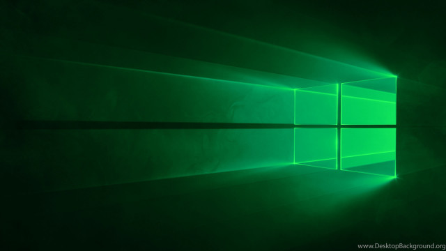 Green light window dark room free wallpaper - medium preview image