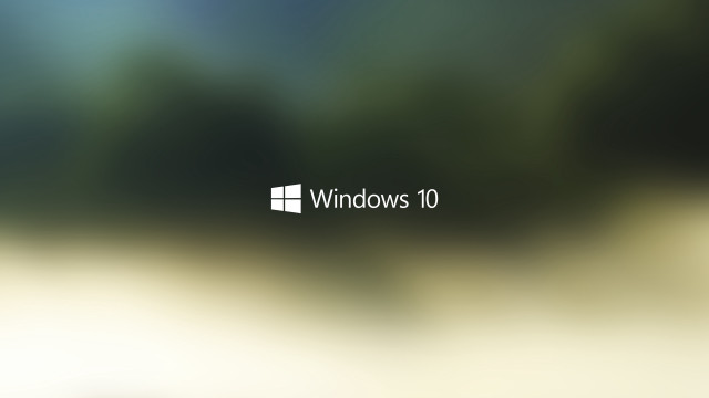 Blurry window10 logo wall building free wallpaper - medium preview image