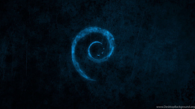 Dark blue swirl black background free wallpaper - medium preview image