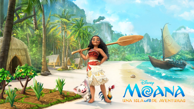 Cartoon character paddle beach boat free wallpaper - medium preview image