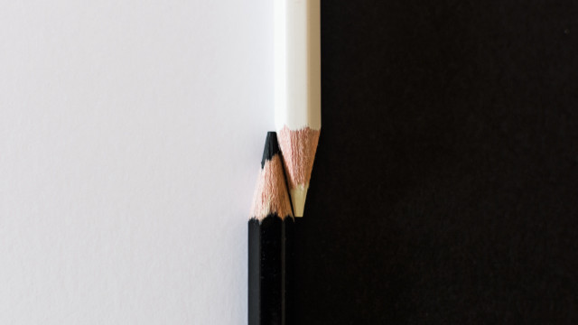 Pencil white paper black eraser free wallpaper - medium preview image