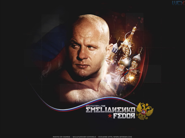 Bald man wrestling ring logo free wallpaper - medium preview image