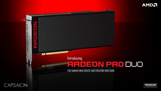 Amd radeon pro duo black free wallpaper - medium preview image