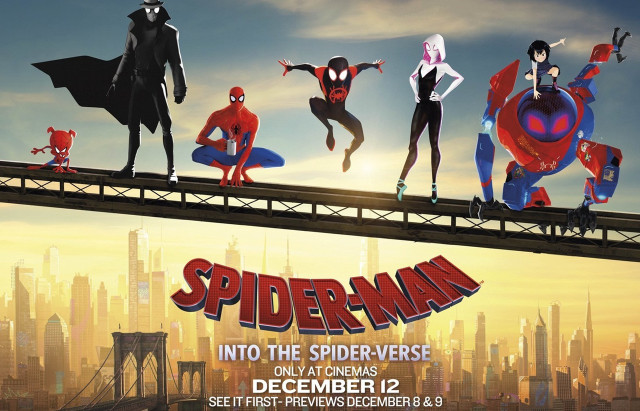 Spider man into the spiderverse free wallpaper - medium preview image