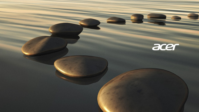 Rocks water row acer true free wallpaper - medium preview image