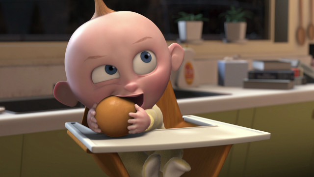 Cartoon character holding ball kitchen free wallpaper - medium preview image