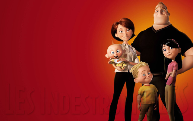 Family five red background les free wallpaper - medium preview image