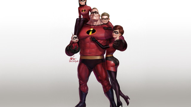 Costume group people pose light free wallpaper - medium preview image
