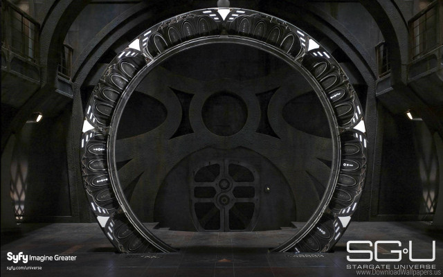Futuristic building circular window entrance free wallpaper - medium preview image