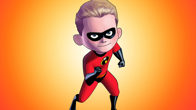 Red suit man running yellow #2 free wallpaper - medium preview image