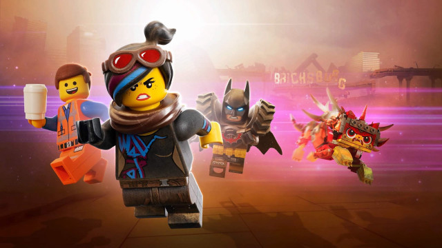 Lego character drink gun figure free wallpaper - medium preview image