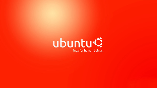 Red wall white ubuntu logo free wallpaper - medium preview image