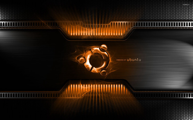 Metal circular design black gold free wallpaper - medium preview image