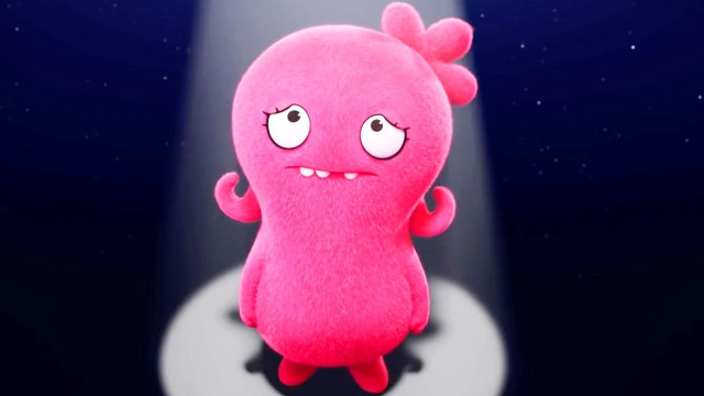 Pink stuffed animal night sky free wallpaper - medium preview image