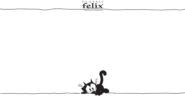 Black white cat laying ground free wallpaper - medium preview image