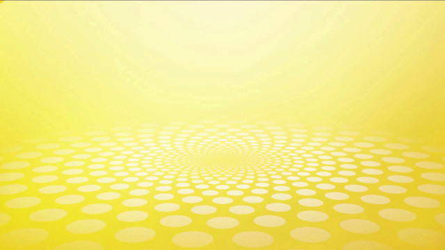 Yellow background circular pattern white free wallpaper - medium preview image
