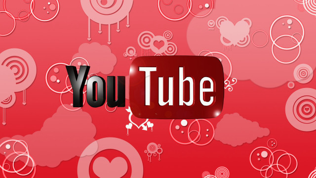 Red background red youtube logo free wallpaper - medium preview image