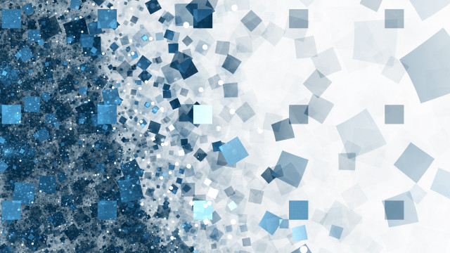 Blue white abstract background squares free wallpaper - medium preview image