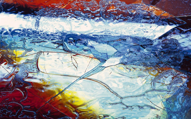 Blue red abstract background water free wallpaper - medium preview image