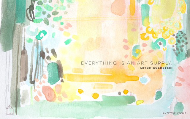 Everything is an art supply free wallpaper - medium preview image