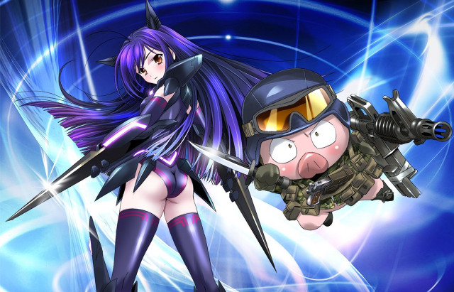 Cartoon character gun helmet action free wallpaper - medium preview image