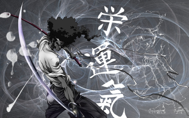 Man sword asian characters background free wallpaper - medium preview image