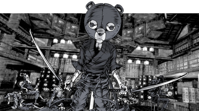 Cartoon bear swords group people #2 free wallpaper - medium preview image