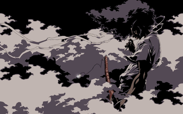Man standing on ledge sky free wallpaper - medium preview image