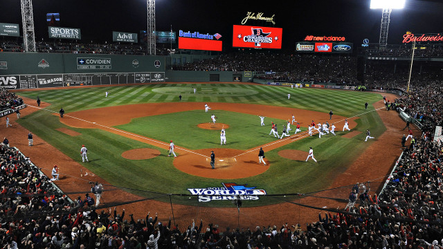 Baseball game night stadium crowd #3 free wallpaper - medium preview image