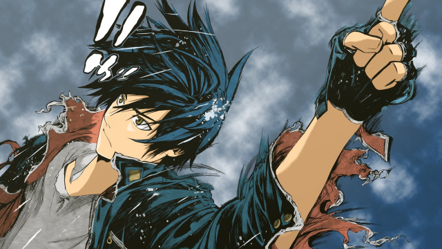 Man gun pointing air hand free wallpaper - medium preview image