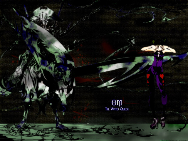 Man riding horse demon wall free wallpaper - medium preview image