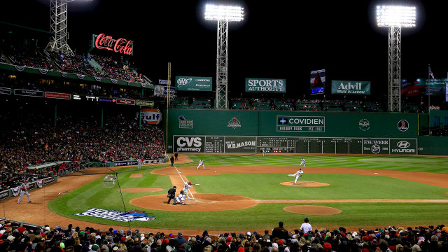 Baseball game night stadium pitcher free wallpaper - medium preview image