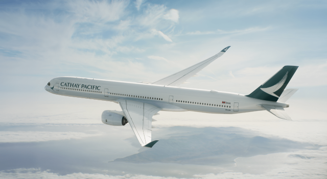 Large white airplane blue sky #2 free wallpaper - medium preview image