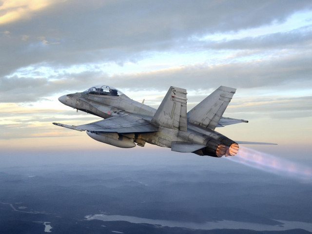 Jet flying sky background clouds free wallpaper - medium preview image