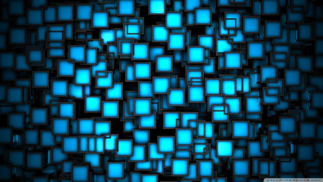 Blue background squares pattern design #7 free wallpaper - medium preview image