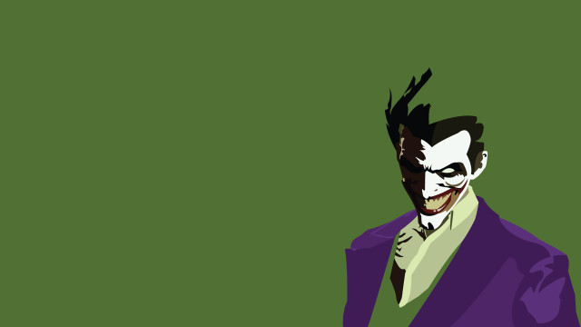 Man purple suit green background free wallpaper - medium preview image