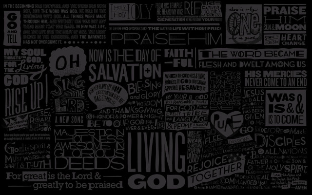 Black white poster words text #2 free wallpaper - medium preview image