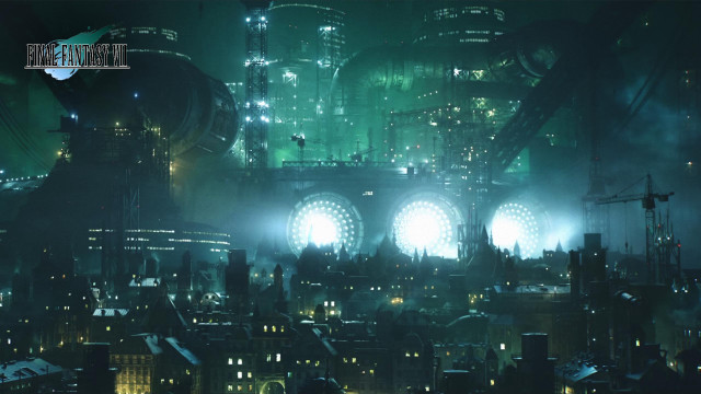 City lights night sky buildings free wallpaper - medium preview image