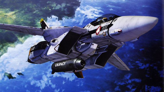 Fighter jet flying sky ocean #3 free wallpaper - medium preview image