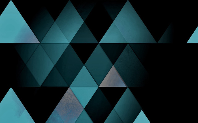 Black blue abstract background triangles free wallpaper - medium preview image
