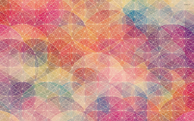 Colorful background triangles shapes sizes free wallpaper - medium preview image