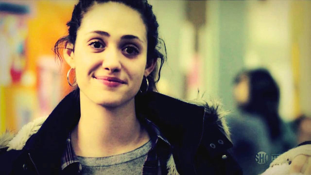 Woman jacket smile coat shoulders free wallpaper - medium preview image