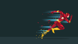 Running man red yellow suit - anton fadeev free wallpaper