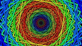 Colorful abstract painting spiral colored - ernő rubik free wallpaper