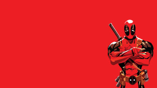 Deadpool baseball bat red background - a deadpool character holding free wallpaper