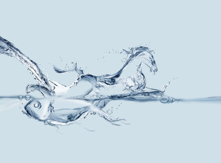 Water splash blue white background - a water splash free wallpaper