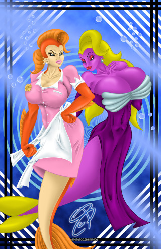 Two women pink purple painting - two woman free wallpaper