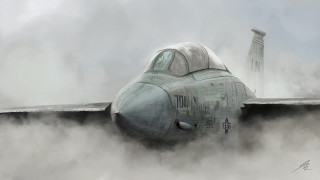 Military plane cloudy sky smoke - cloudy free wallpaper