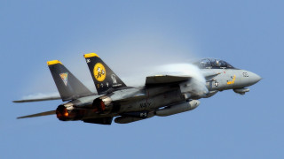 Fighter jet blue sky smoke 11 - tail free wallpaper